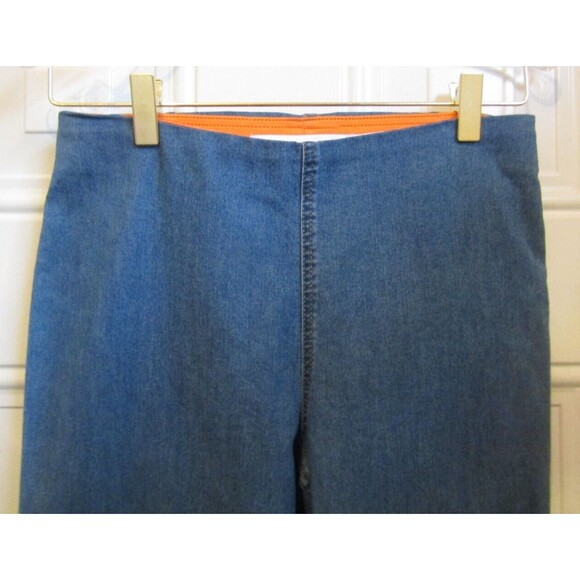 NWT Gretchen Scott Gripeless Denim Pull On Pants Leggings Retail $149 XS - Picture 7 of 12